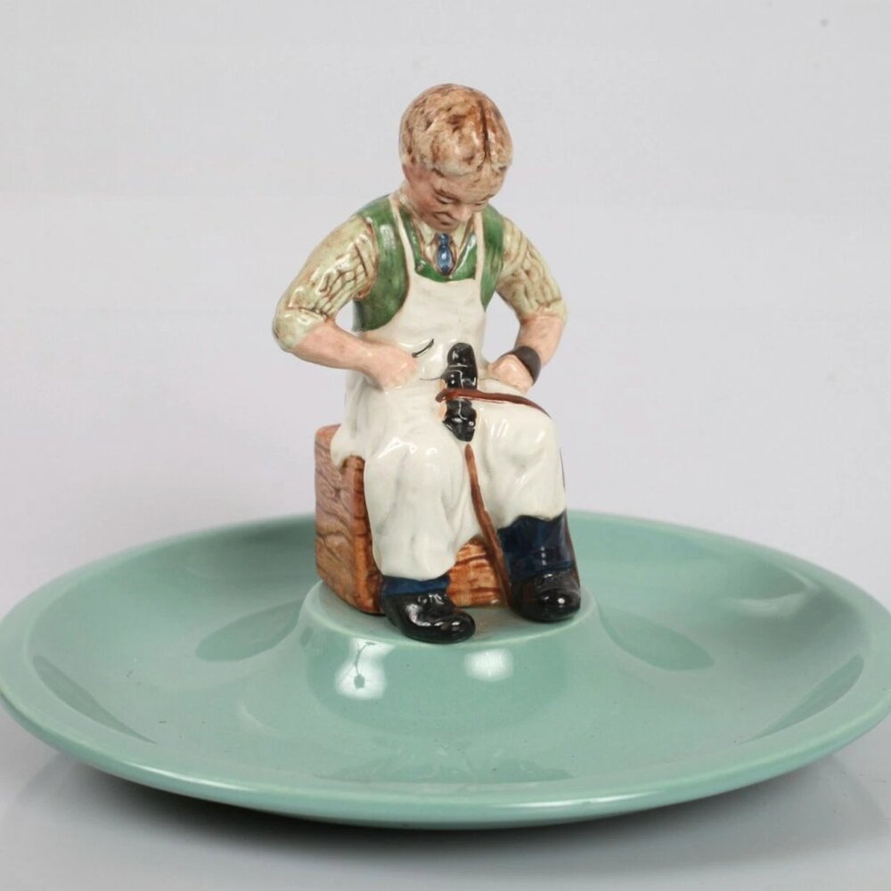 Vintage Beswick England Shoemaker Figurine for Timpson Fine Shoes c.1965